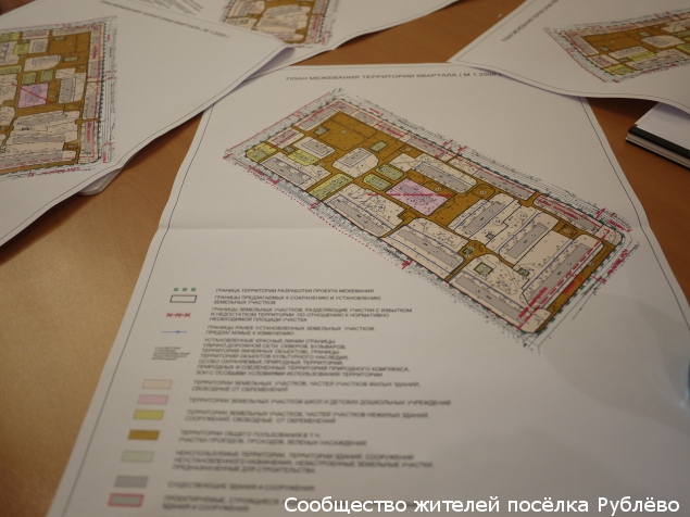 Представлены материалы по проекту межевания Рублёво Представлены материалы по проекту межевания Рублёво