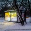 Открытие киоска "Пресса"